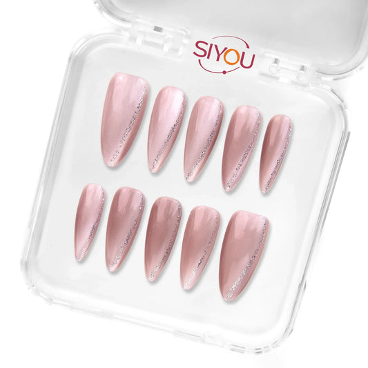 Long Almond Nail Sets