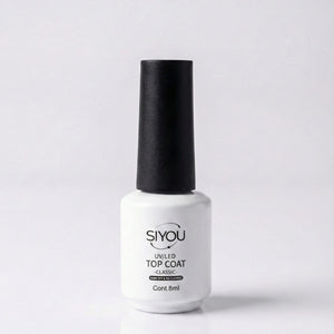 SIYOU UV LED Top Coat no-cleanse formula for gel nails - bottle front