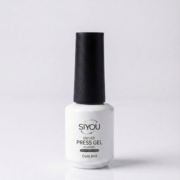 SIYOU UV LED Press Gel adhesive for press-on nails - bottle front