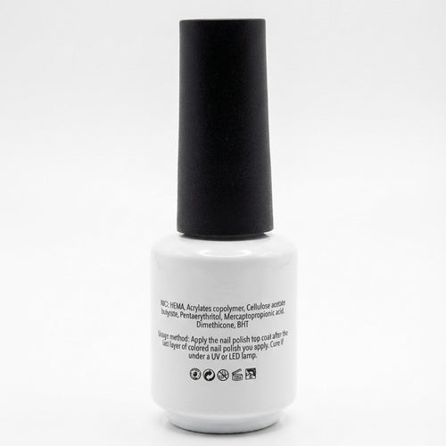 SIYOU UV LED Top Coat no-cleanse formula for gel nails - bottle front