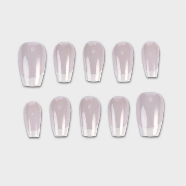Bare Minimum press-on nails by SIYOU NAILS