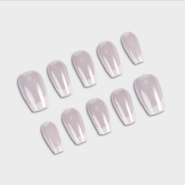 Bare Minimum press-on nails by SIYOU NAILS