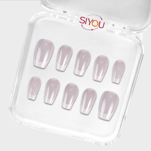 Bare Minimum press-on nails by SIYOU NAILS
