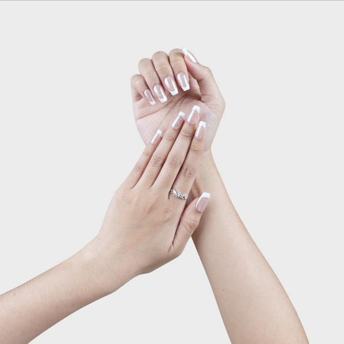 Bare Minimum press-on nails by SIYOU NAILS