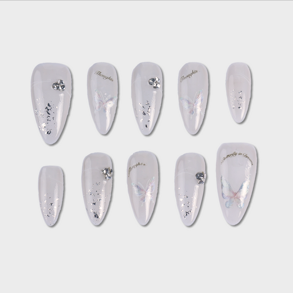 Butterfly Effect press-on nails by SIYOU NAILS