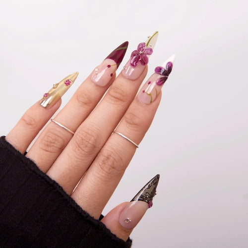 CLASSIC GOLD BLOOM - SIYOU NAILS