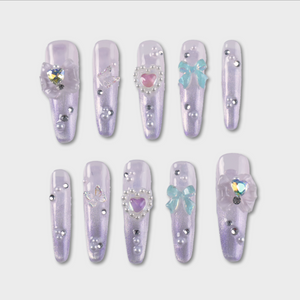 Confetti Cake press-on nails by SIYOU NAILS