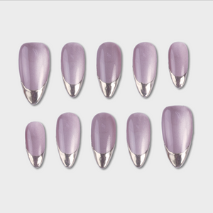 Cream Soda press-on nails by SIYOU NAILS