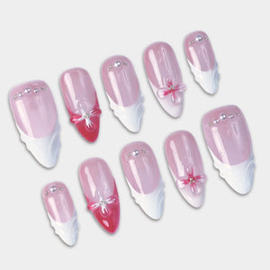 SIYOU Love Letter press-on nails detail view