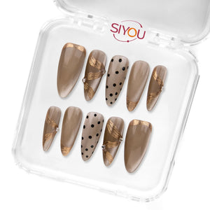 ELEGANT POLKA DOT - SIYOU NAILS