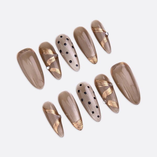 ELEGANT POLKA DOT - SIYOU NAILS