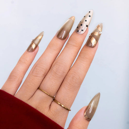 ELEGANT POLKA DOT - SIYOU NAILS