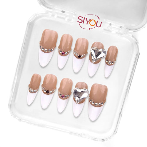 GEMSTONE FRENCH - SIYOU NAILS