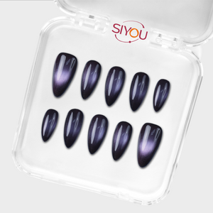Nightshade press-on nails by SIYOU NAILS