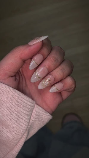 Aurora Blush Ombre — SIYOU press-on nail set