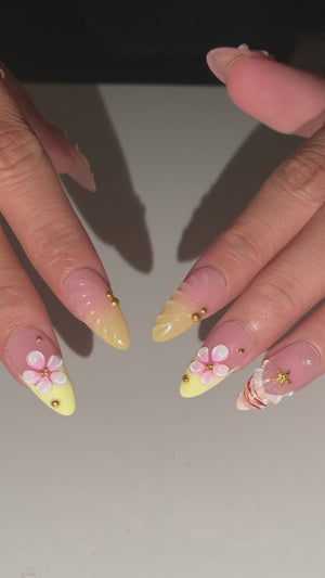 Coral Shore — SIYOU press-on nail set