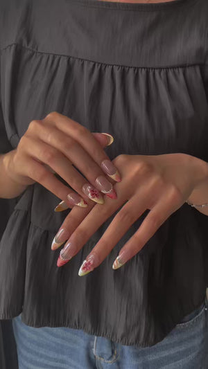 Cherry Lace — SIYOU press-on nail set
