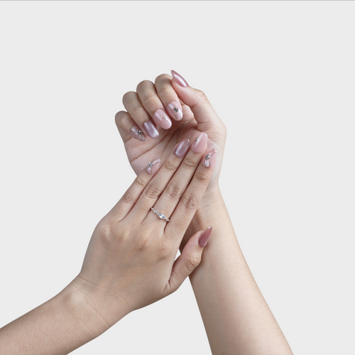 Velvet Hour press-on nails by SIYOU NAILS
