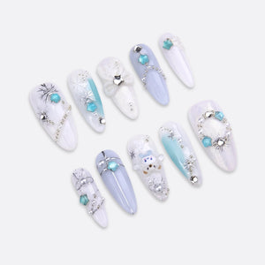 WINTER STARS GLOW - SIYOU NAILS