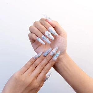 WINTER STARS GLOW - SIYOU NAILS