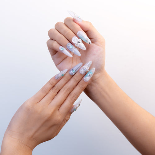 WINTER STARS GLOW - SIYOU NAILS